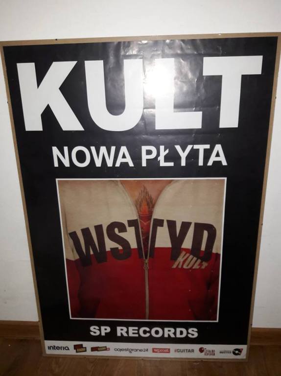 Plakat Kult - Wstyd w antyramie oprawiony