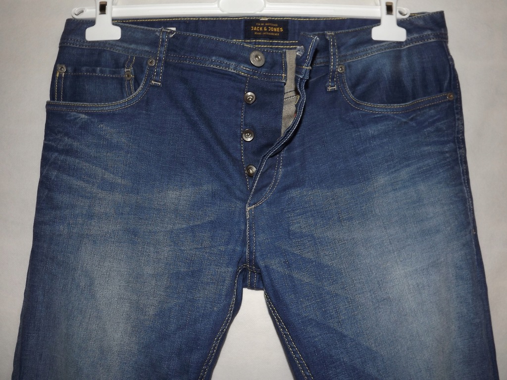 JACK&JONES__MĘSKIE SPODNIE JEANSOWE W33 L34