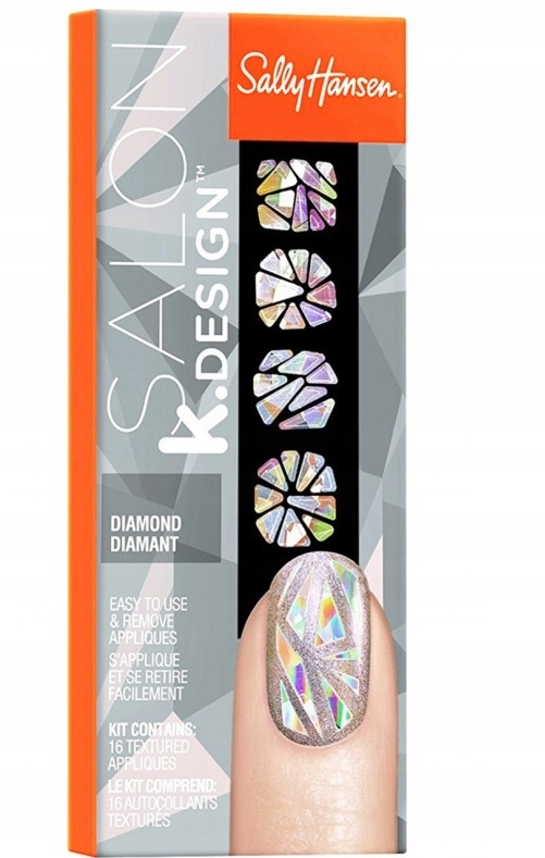 Sally Hansen naklejki na paznokcie Diamond Diamant