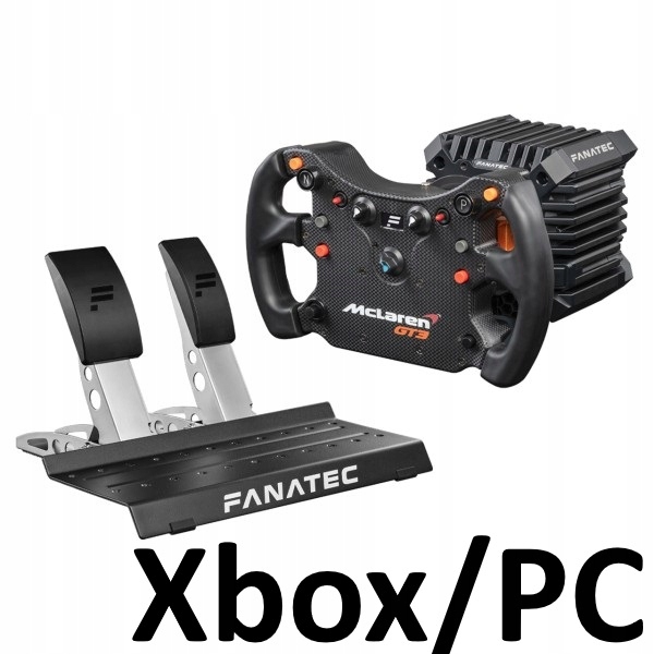 Kierownica Fanatec CSL DD 5Nm QR2 z pedałami zestaw McLaren GT3 v2 PC/Xbox