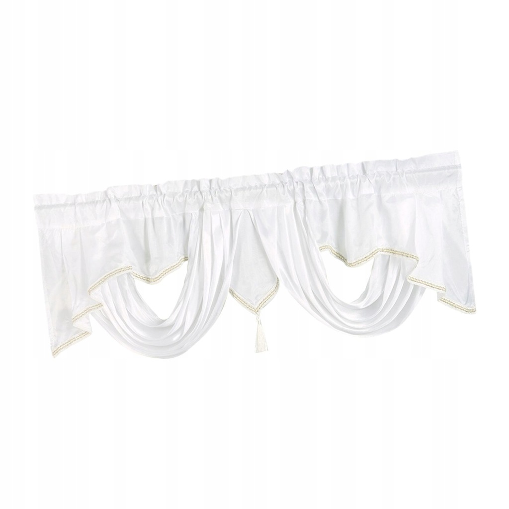 Kieszeń na pręt Valance Oddychająca zasłona okienna Panel Poziomy okien Wys