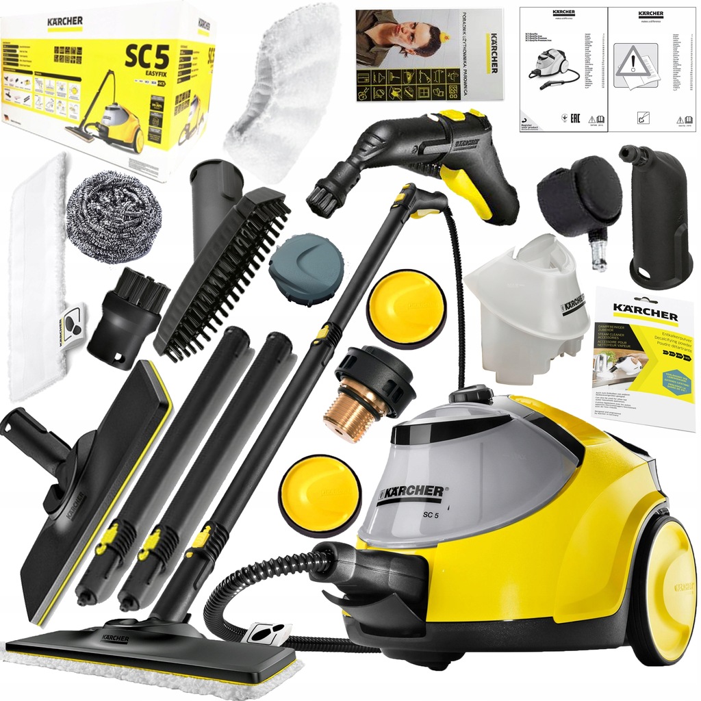 KARCHER SC 5 PAROWNICA MOP PAROWY