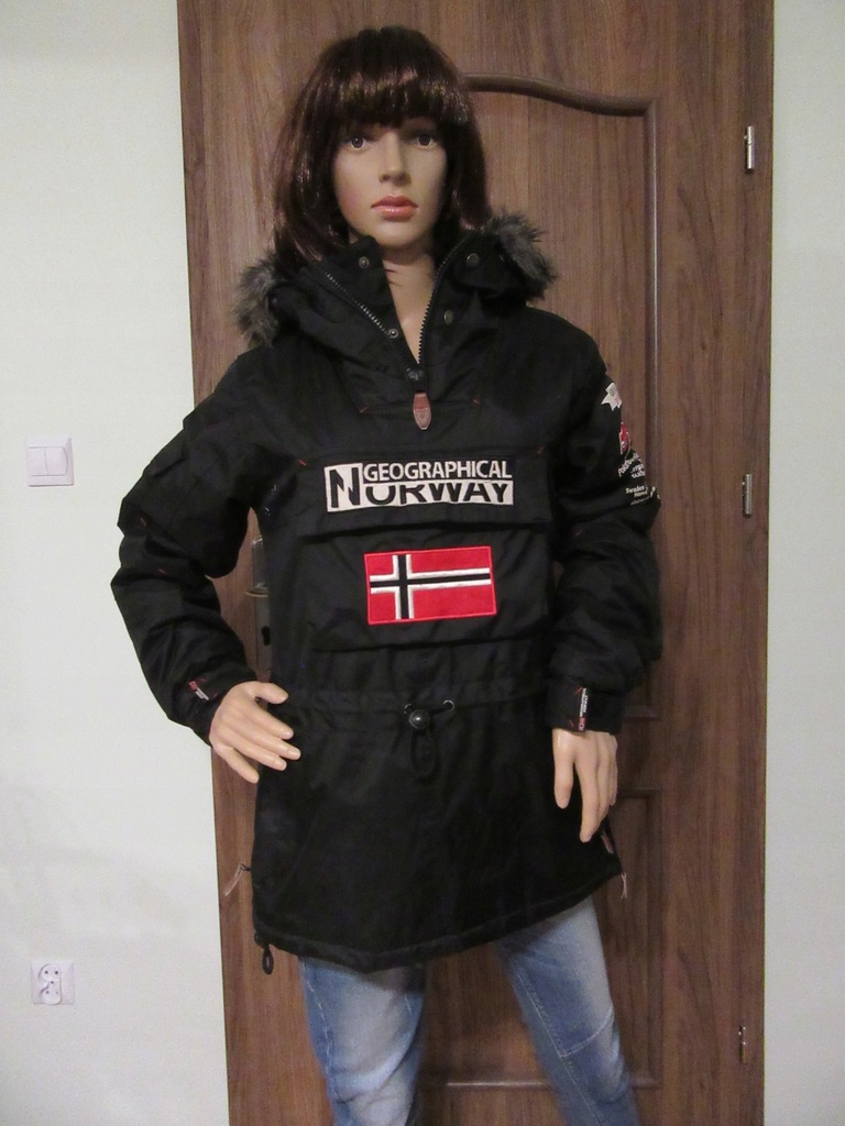 GEOGRAPHICAL NORWAY kurtka damska ocieplana XS - 12629075906 ...