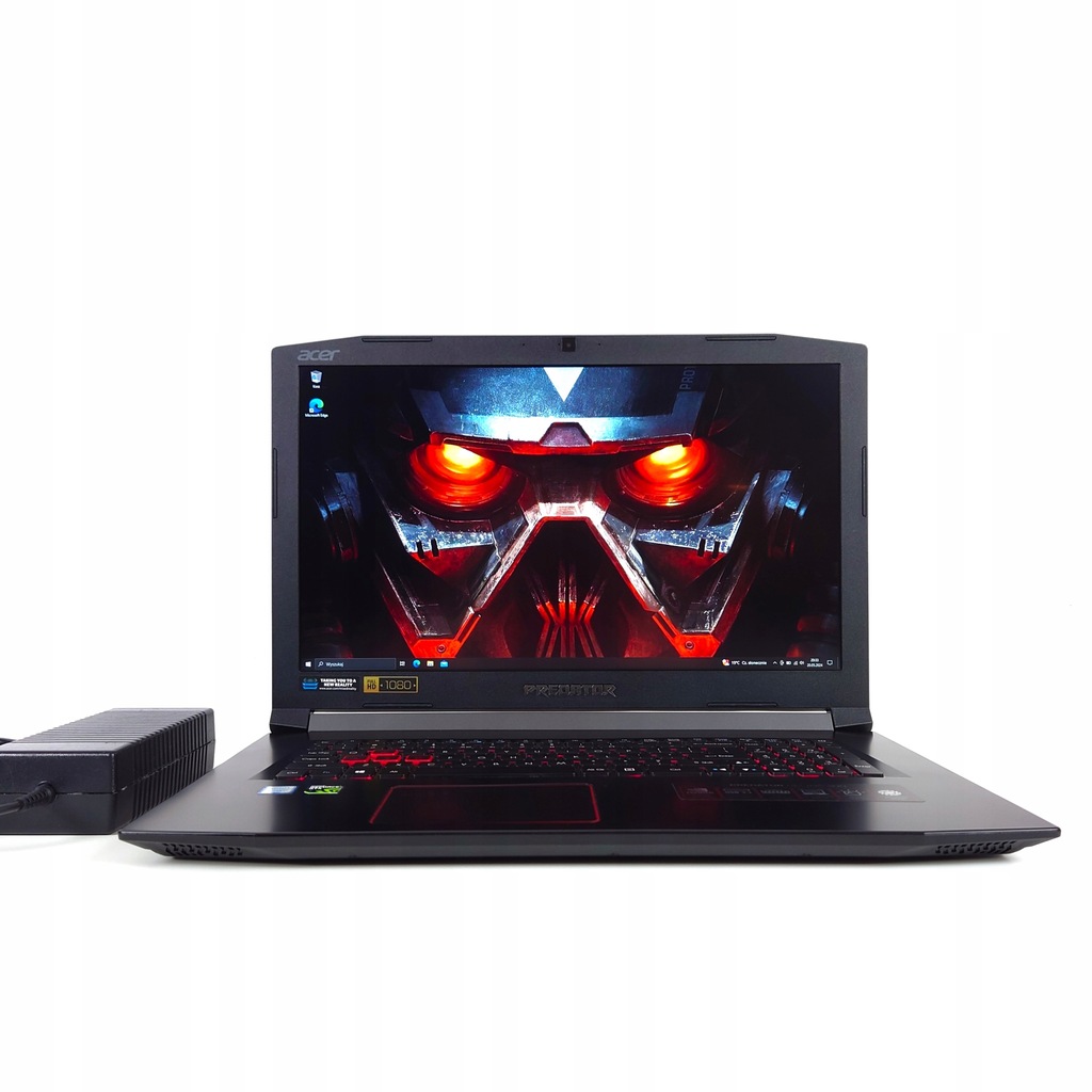 LAPTOP GAMINGOWY ACER PREDATOR 17" | i7-7700HQ | GTX 1050Ti | 16GB | SSD