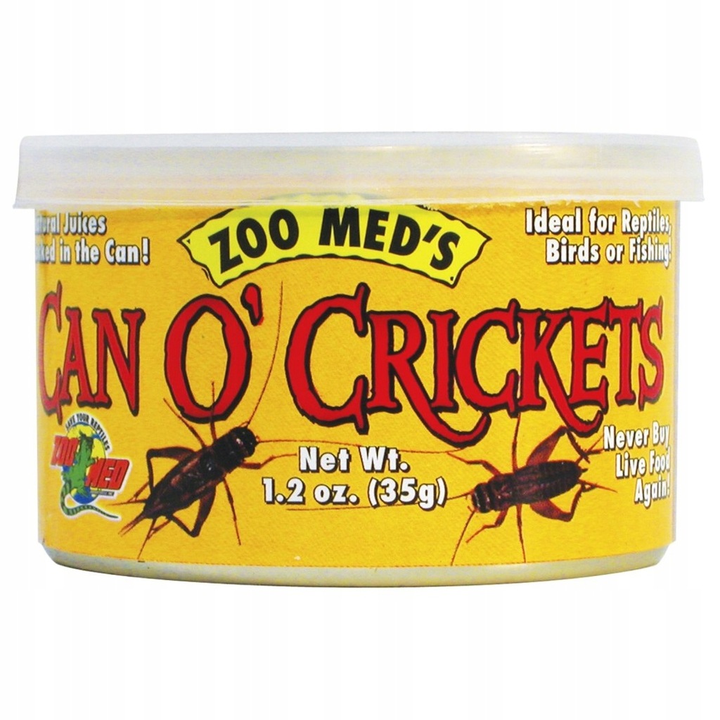 Zoomed Can O' Crickets Medium - pokarm w puszcze ś