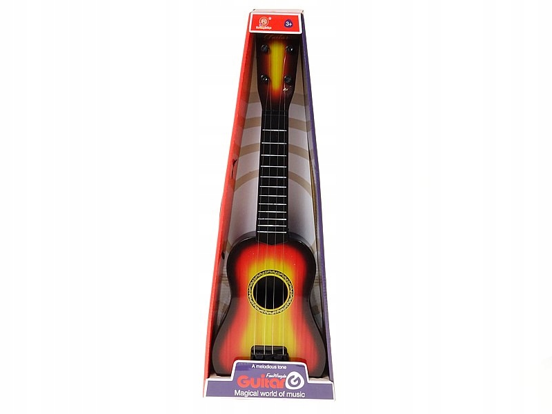 Gitara ukulele 53cm; 55x17x6cm, W/B