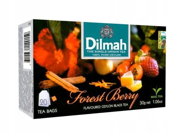 Herbata Dilmah Owoce Leśne 20x1,5g Saszetki