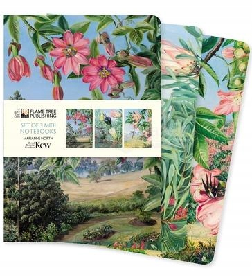 Kew Gardens: Marianne North Midi Notebook Collection Flame Tree Studio