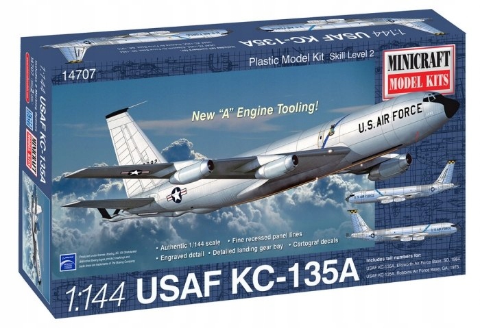 MODEL SAMOLOT KC-135A USAF SAC MINICRAFT