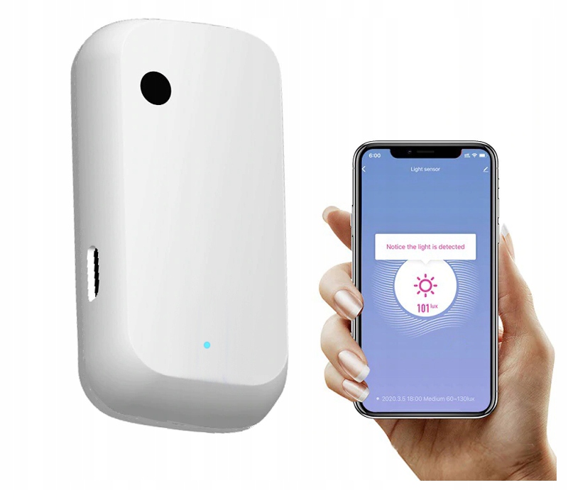 Купить Датчик освещенности WiFi Люксметр TUYA: отзывы, фото и ...