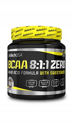 BioTech BCAA 8:1:1 Zero 250g-33 porcje -Cola M-Z