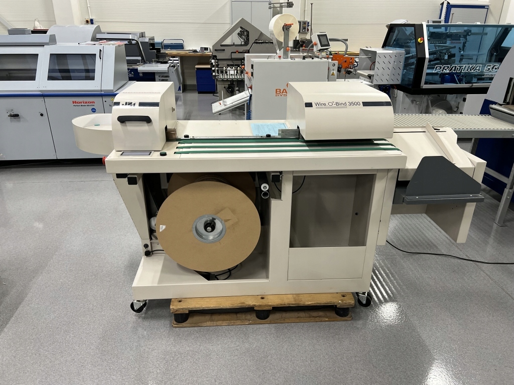 Półautomat do oprawy spiralnej James Burn WOB 3500