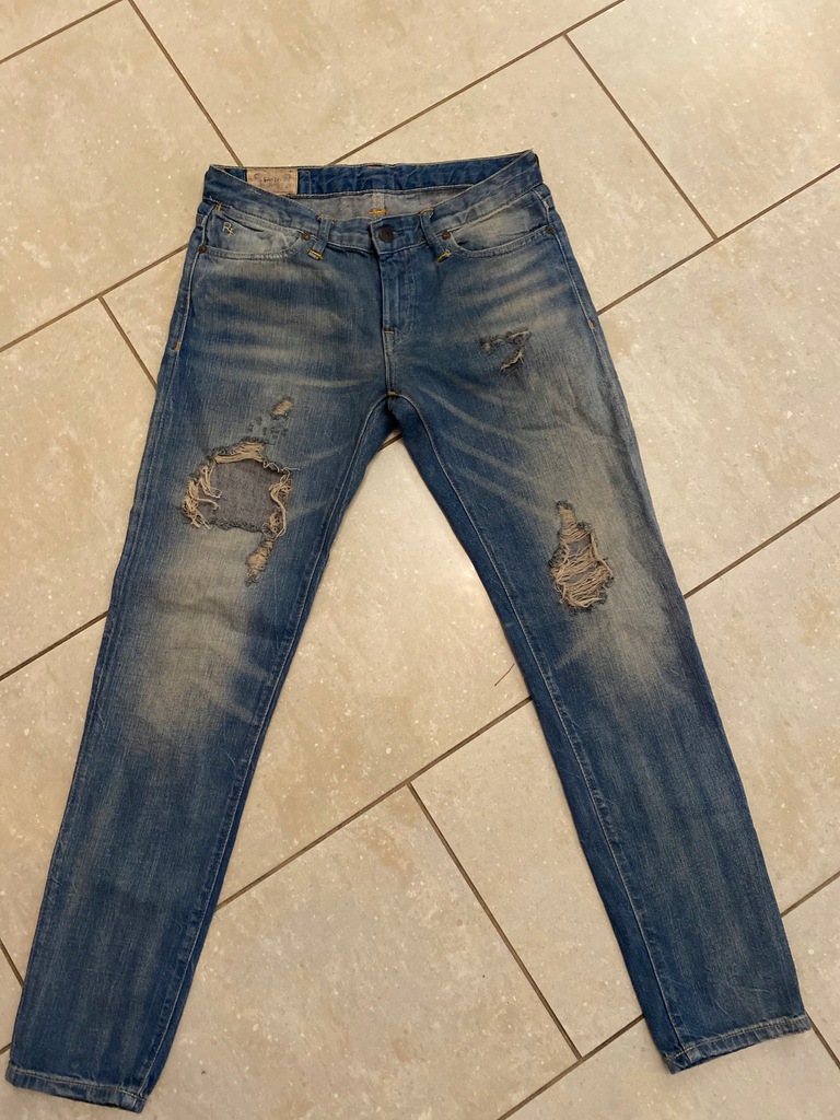 Ralph Lauren jeansy Astro Boyfriend jak nowe S/XS