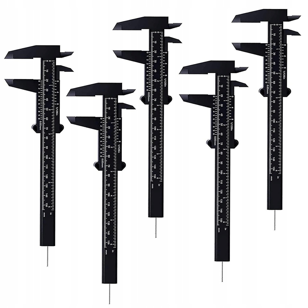 Plastic Vernier Calipers,6 Inch 150mm Mini Vernier 12737278347
