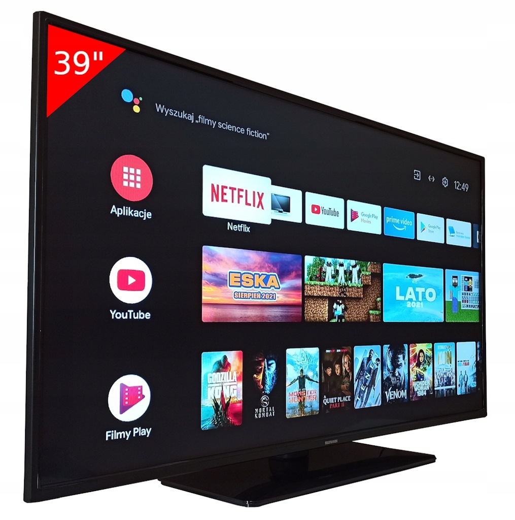 SMART TV LED 39 TELEFUNKEN D39H500X2CW ANDROID HDR - 11216756626 ...