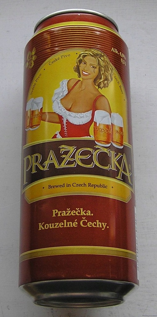 PUSZKA PIWO PRAŻECKA CZECHY 2008