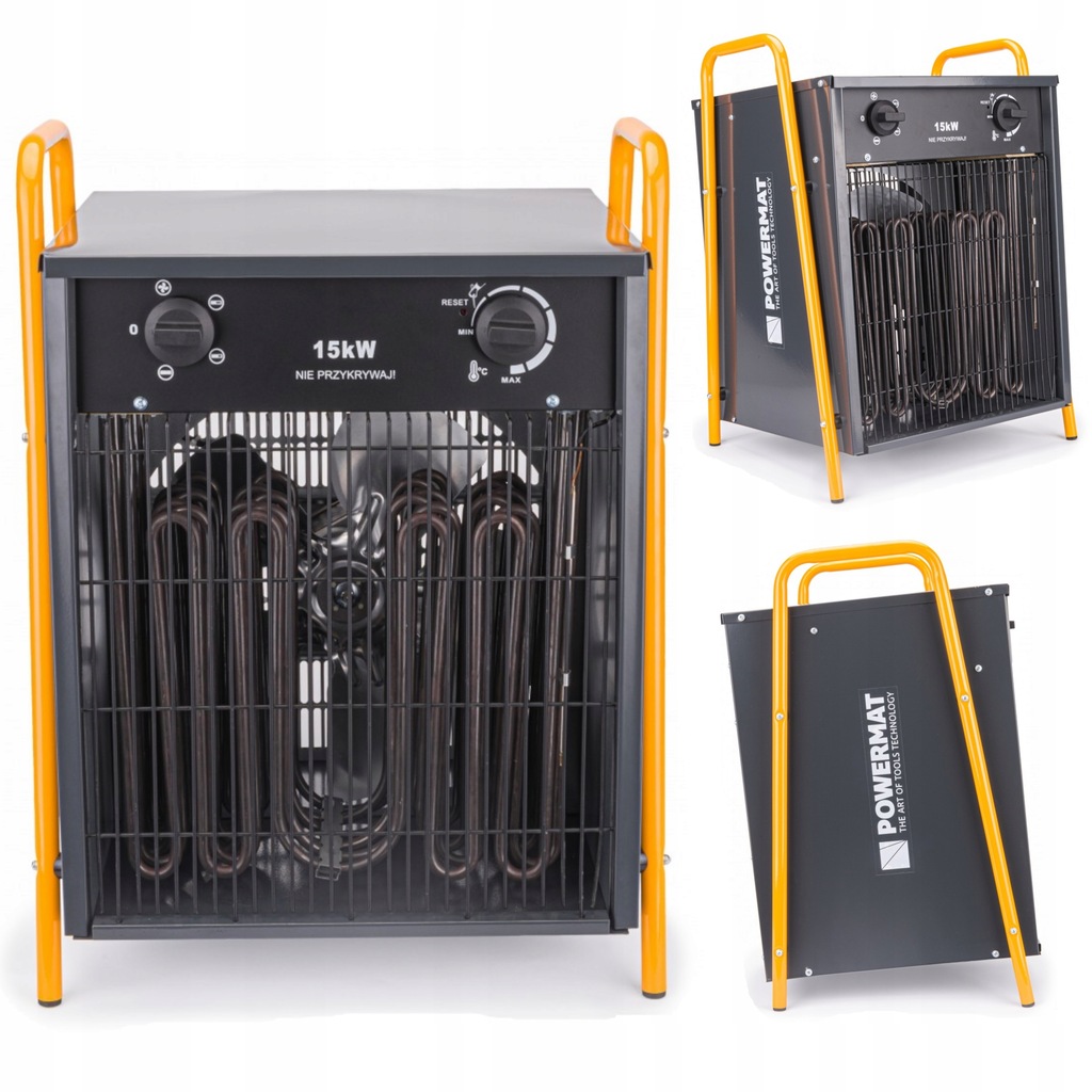 MOCN NAGRZEWNICA ELEKTRYCZNA DMUCHAWA FARELKA 15KW