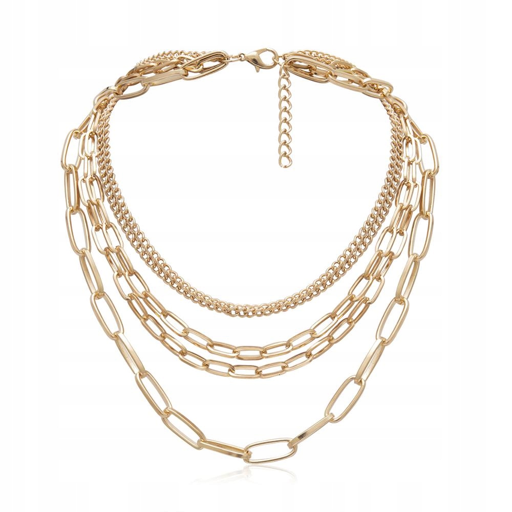 Gotycki masywny choker łańcuszek Punk rock