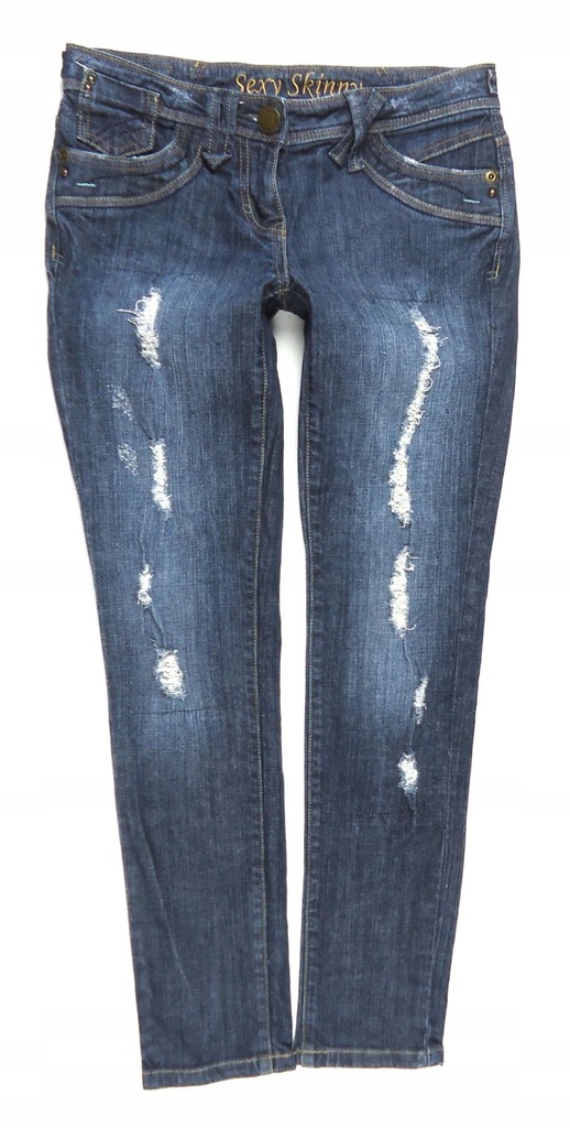 NEXT spodnie jeansy rurki SKINNY 36