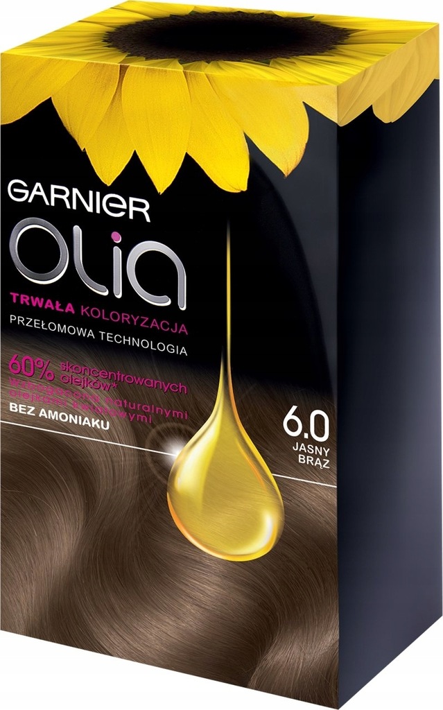 Garnier Olia Farba 6.0 Jasny brąz