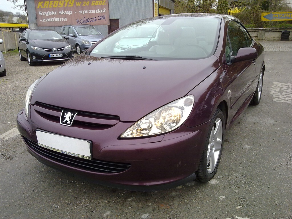 PEUGEOT 307 CC-KABRLIOLET-SKÓRA