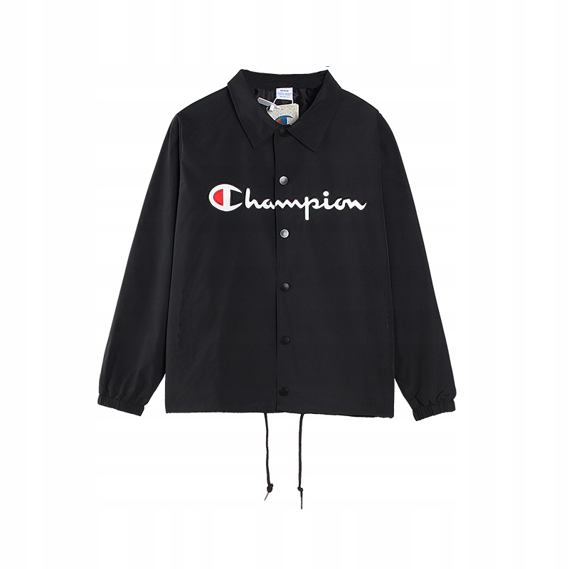 Champion jacket black and white 2B19XC1911#