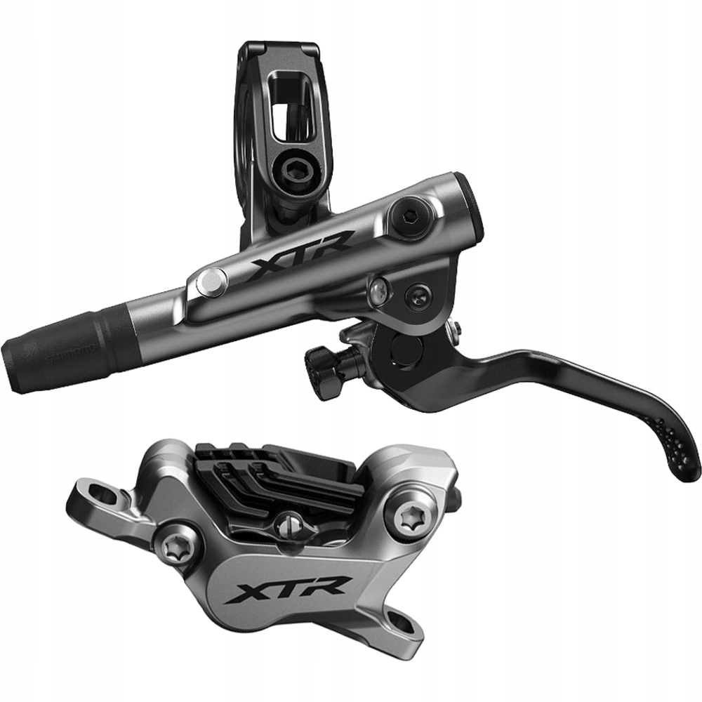 Hamulec tarczowy przedni Shimano XTR BR M9120 okł. metaliczne z radiatorem