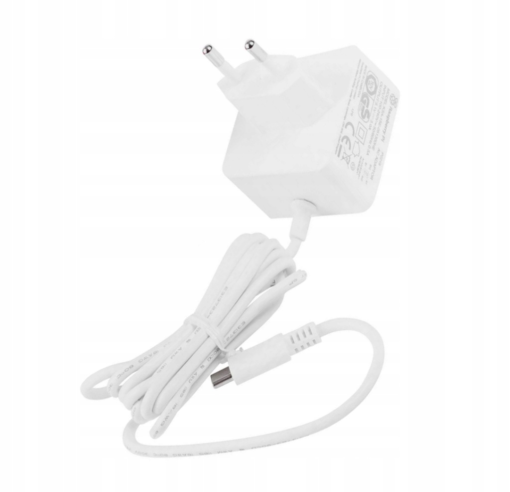 ZASILACZ RASPBERRY Pi 4 USB-C 5.1V 3A 15.3W BIAŁY