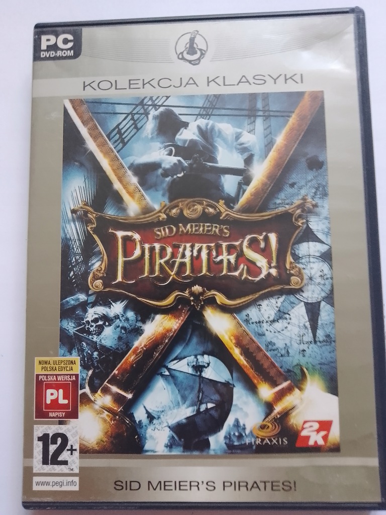 Sid Meier's Pirates gra PC dvd