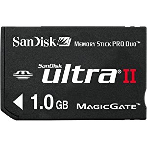 SANDISK MEMORY STICK PRO DUO 1GB Ultra II Wa-Wa