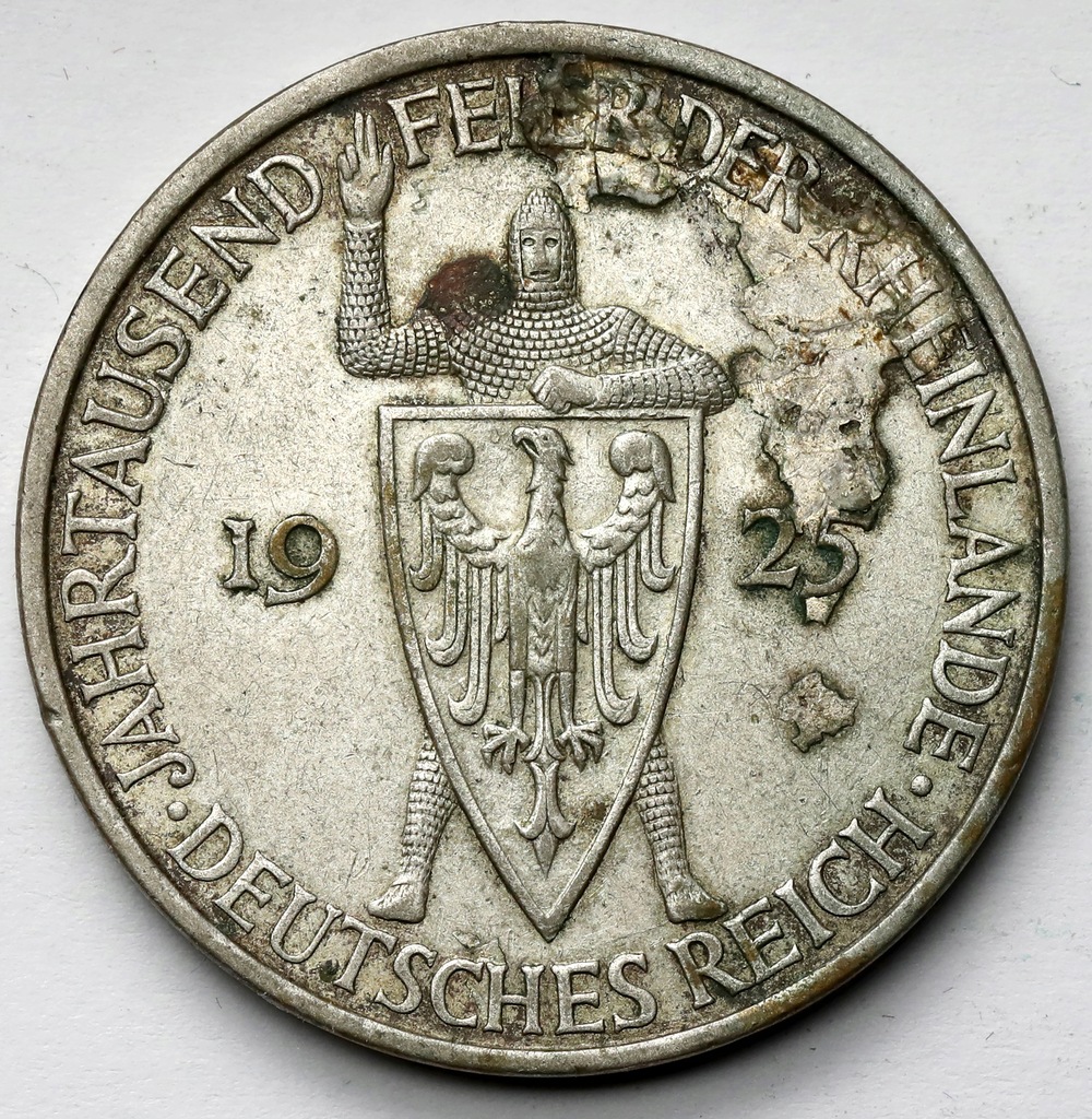 2177. Weimar, 5 marek 1925-D - Nadrenia