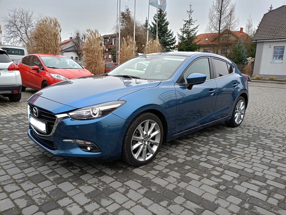 Mazda 3 TYLKO 13000 KM Automat Full LED Kamera Navi EUROPA NIE Z USA