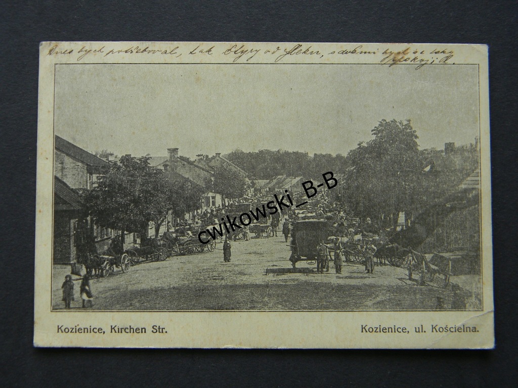 KOZIENICE UL KOŚCIELNA 1915