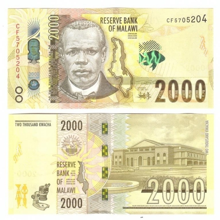 MALAWI 2000 KWACHA 2021 r.UNC