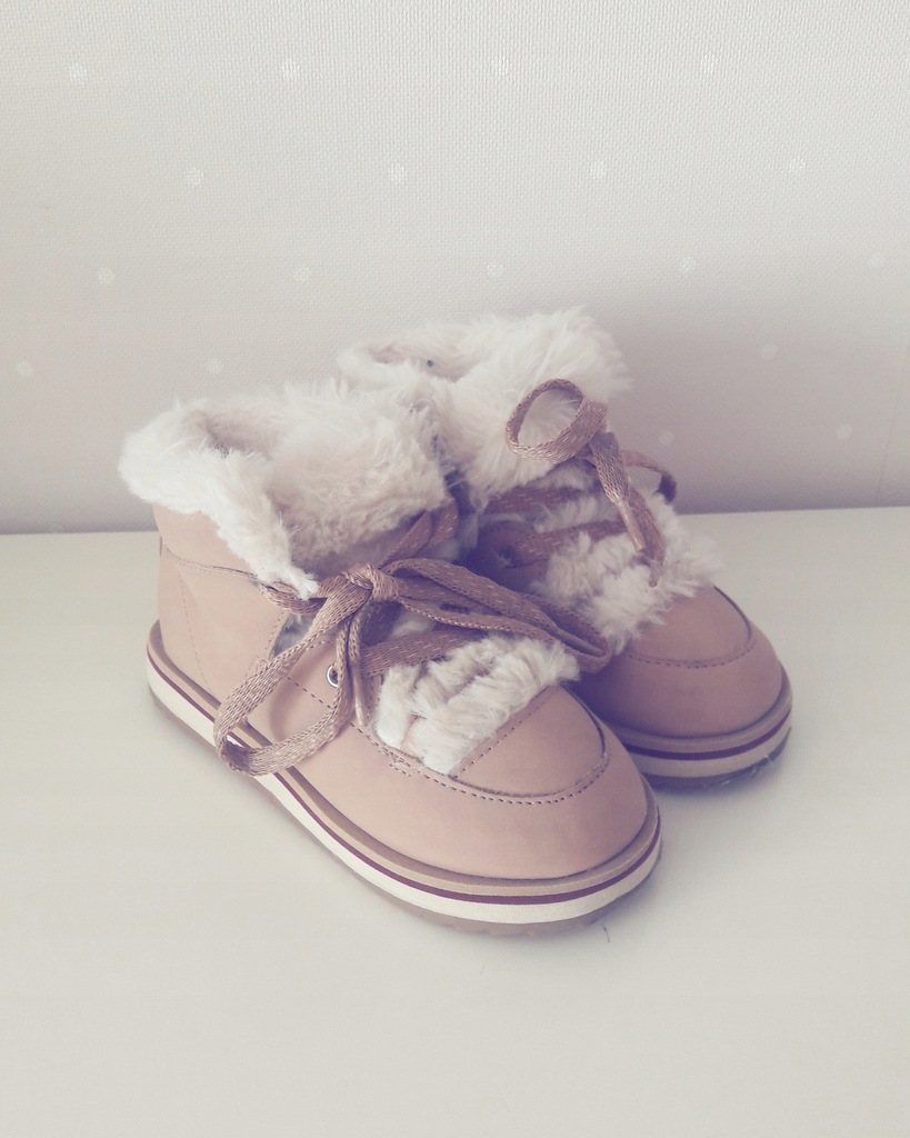 Buty ocieplane Zara roz. 24