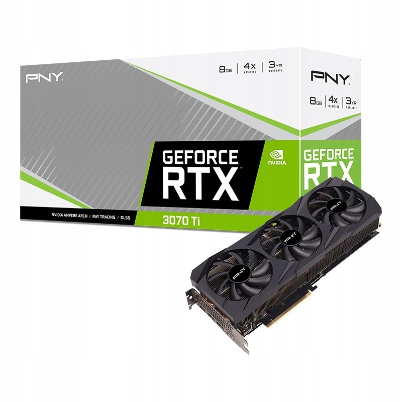 PNY Karta graficzna GeForce RTX 3070 Ti 8GB Verto