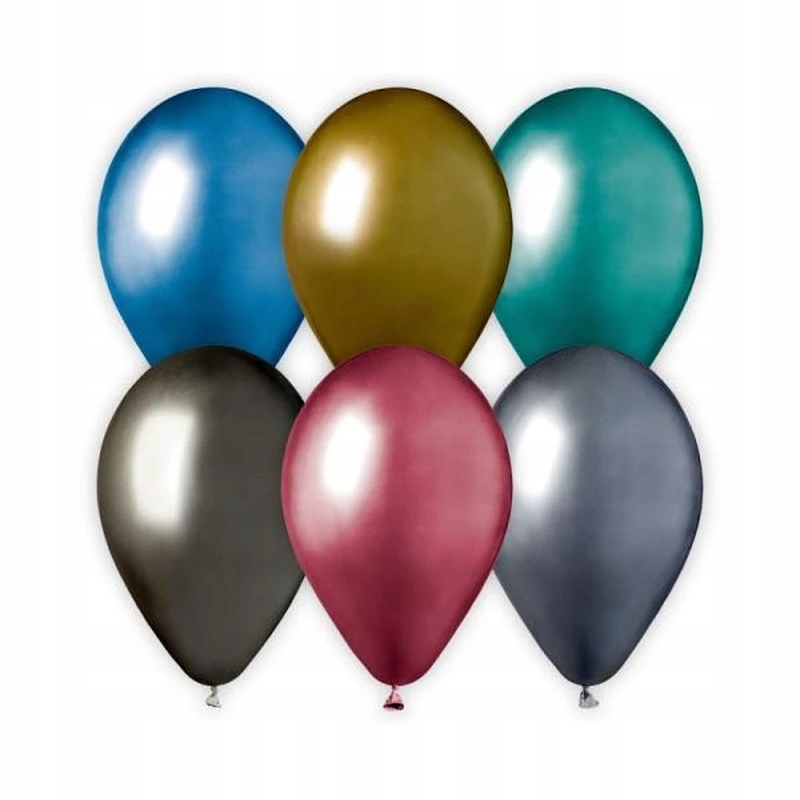 ND17_ZB-146824 Balon G120 shiny 13, 33cm różnokolorowe 50szt