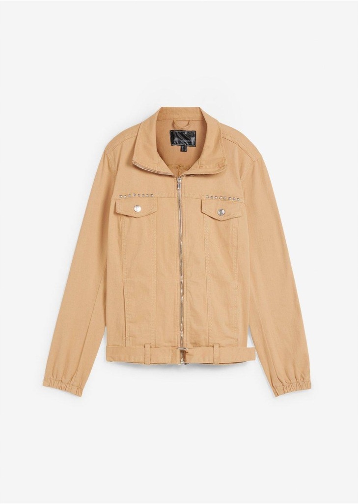 BEŻOWA DAMSKA KURTKA _XX 36