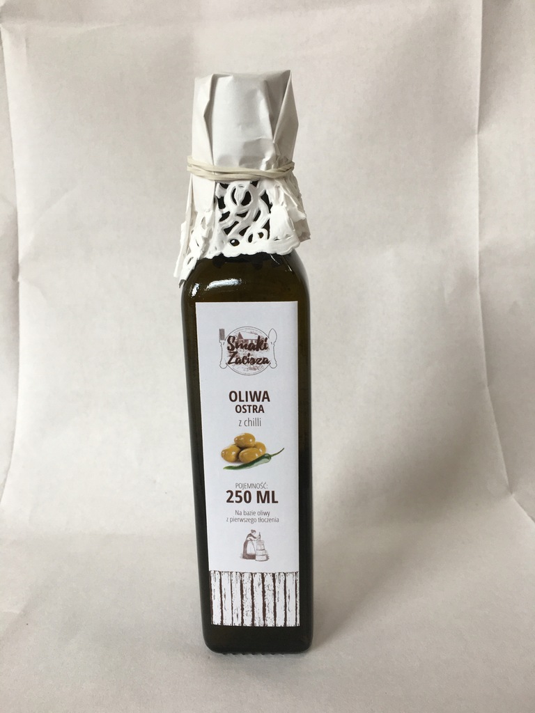 Oliwa ostra z papryką Chilli 250ml Smaki Zacisza