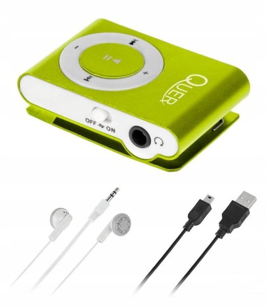 Odtwarzacz MP3 WAV WMA SD Klips Słuchawki [C686