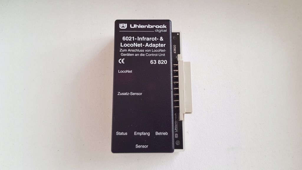Uhlenbrock 6021 - Infrarot & LocoNet - Adapter