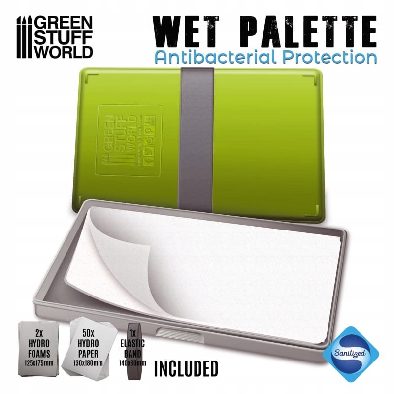 Green Stuff World: Mokra paleta (Wet Palette)