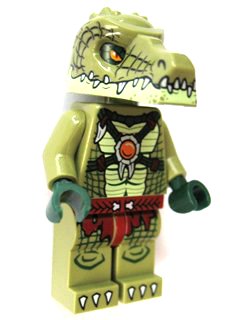 LEGO CHIMA: Crocodile Warrior loc123 |KLOCUS24|
