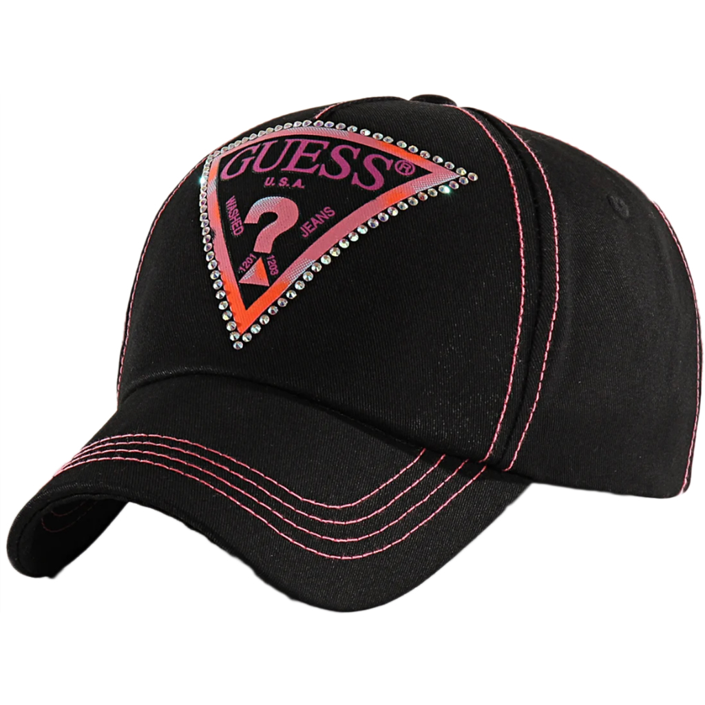 CZAPKA GUESS LOGO FEMME BASEBALL CAP BLACK W0GZ29