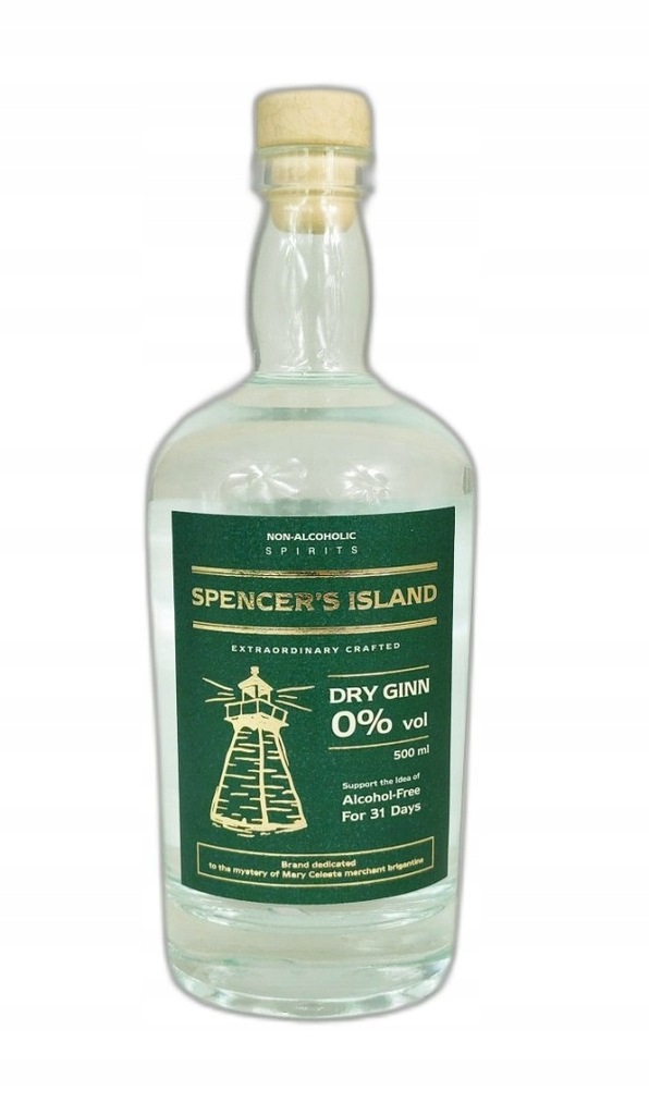 DRY GINN SPENCERS ISLAND BEZALKOHOLOWE 500 ml - SEGURA