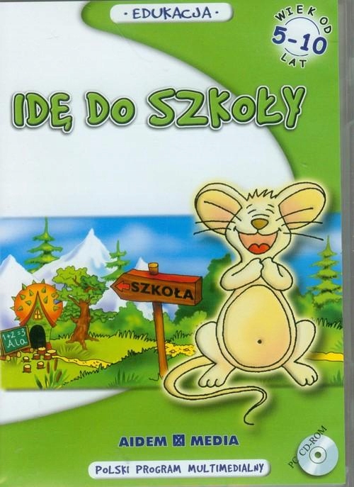 Idę do szkoły (CD-ROM) Gry Puzzle Zabawki 5-10 L