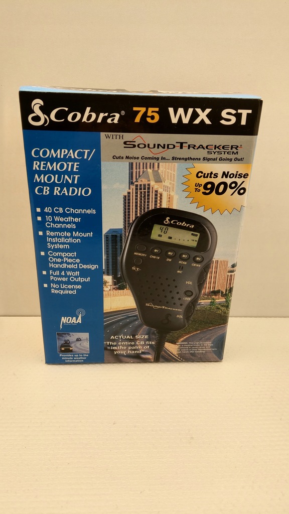 CB RADIO COBRA 75 WX ST NOWE 13462260056 oficjalne archiwum Allegro