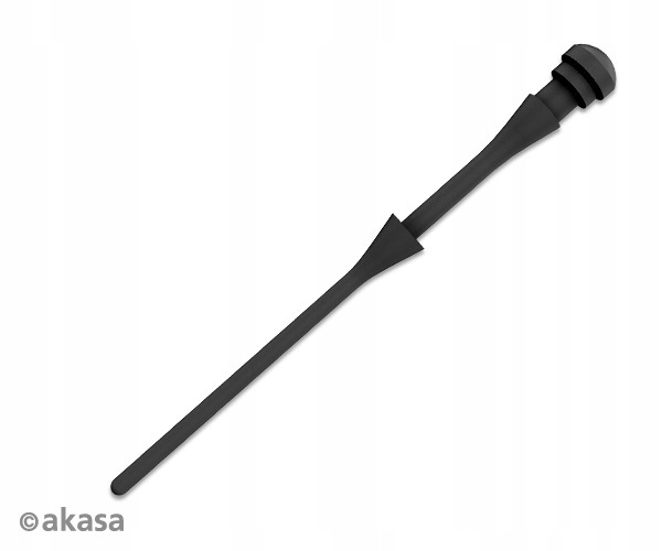 AKASA AK-MX003, KOŁKI ANTYWIBRACYJNE 20SZT, CZARNE