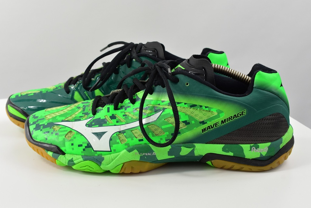 Mizuno Wave Mirage Neon Green buty 44.5 wk 28cm 12389537822