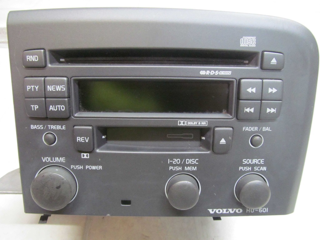 VOLVO S60 V70 S80 RADIO CD HU 601 94965641 7182925754